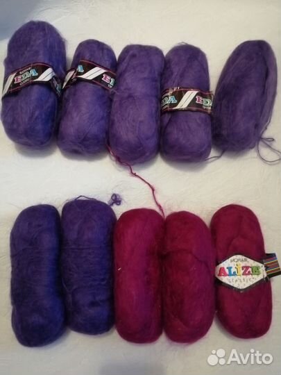 Пряжа 70% мохер, Турция