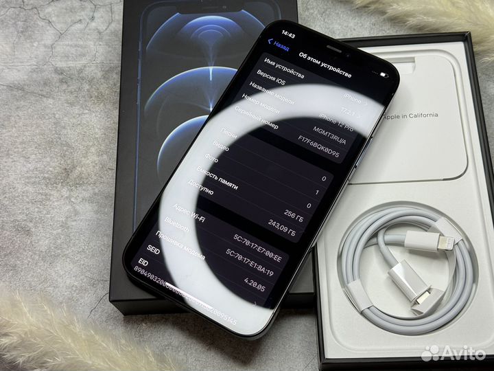 iPhone 12 Pro 256gb Акб 85 Идеальный (sim+esim)