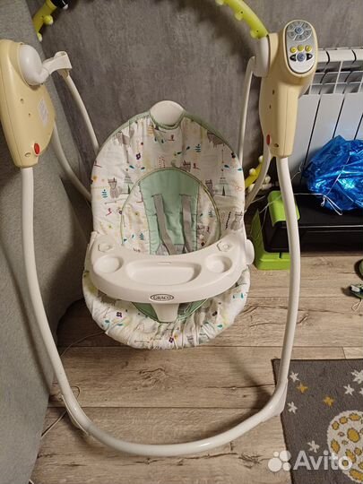 Детские электронные качели