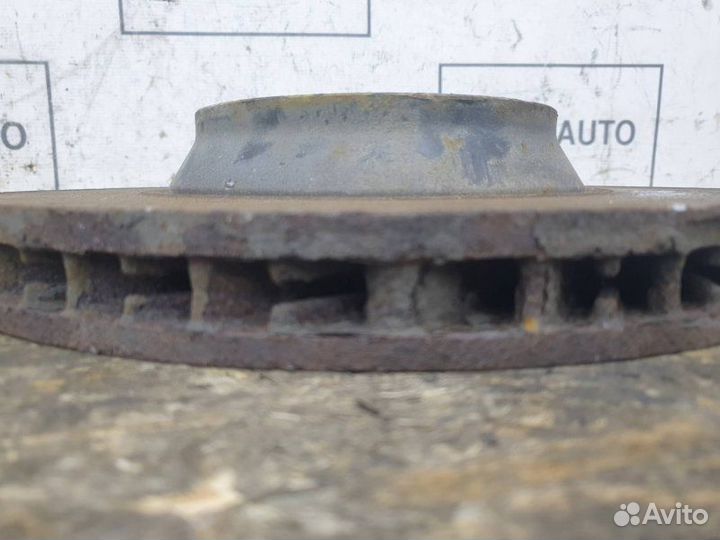 Диск тормозной передний левый Porsche Cayenne