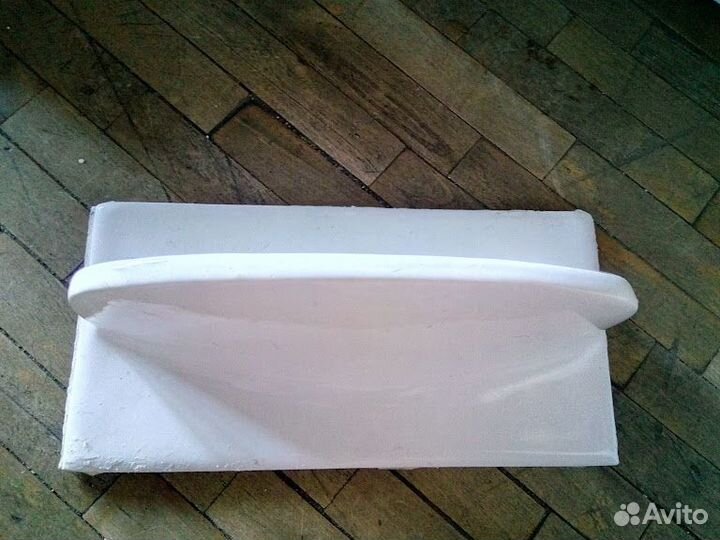 Керамический крючок и полочка в ванну