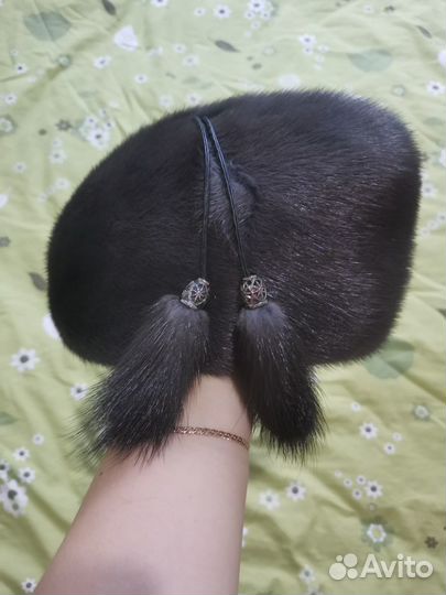 Шапка норковая женская
