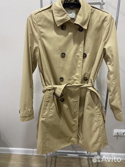 Плащ тренч stradivarius