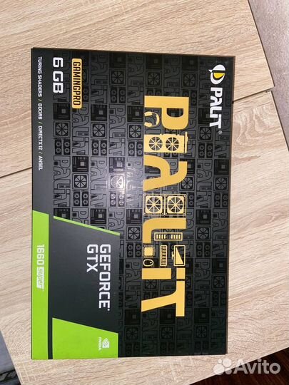 Palit GeForce GTX 1660 super gamingpro 6gb