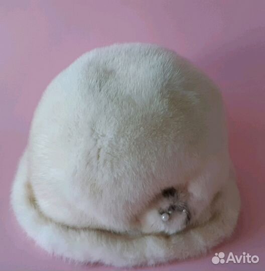 Шляпа из норки женская