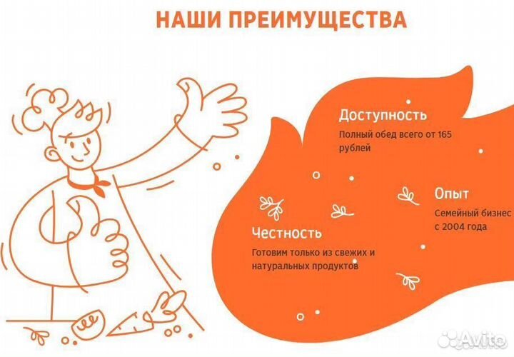 Готовые обеды / Доставка обедов / Корпоративное пи