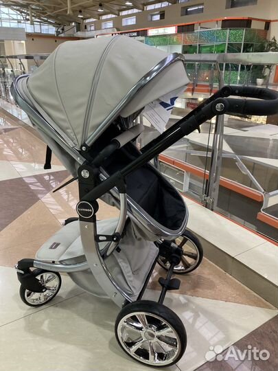 Коляска 3в1 luxmom dalux экокожа