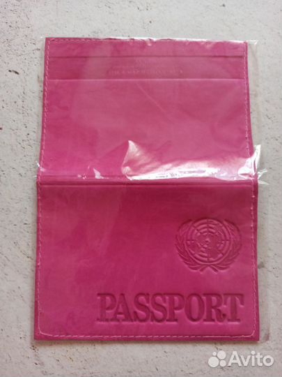 Обложка на паспорт натуральная кожа