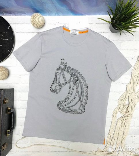 Футболка мужская Hermes