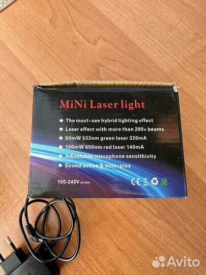 Лазерный мини проектор