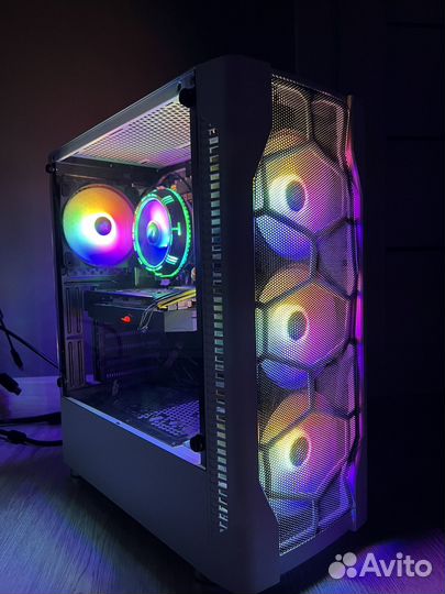 Игровой компьютер RX 570/E5-2670/SSD/HDD/RGB