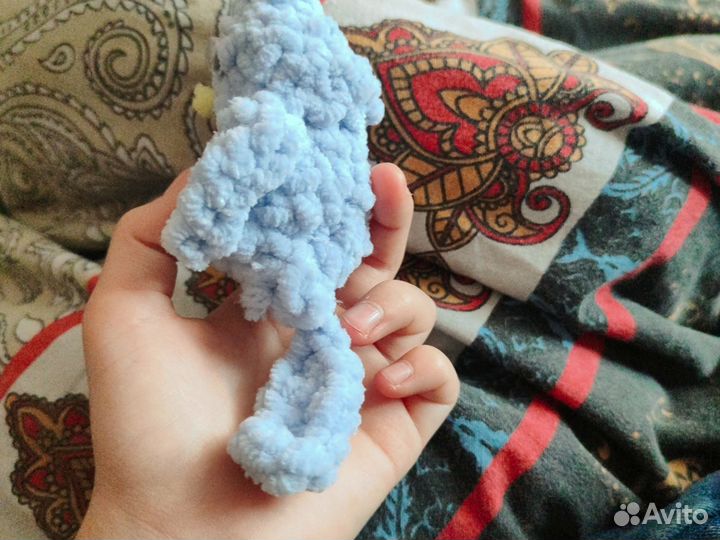 Вязаная птица ручная работа