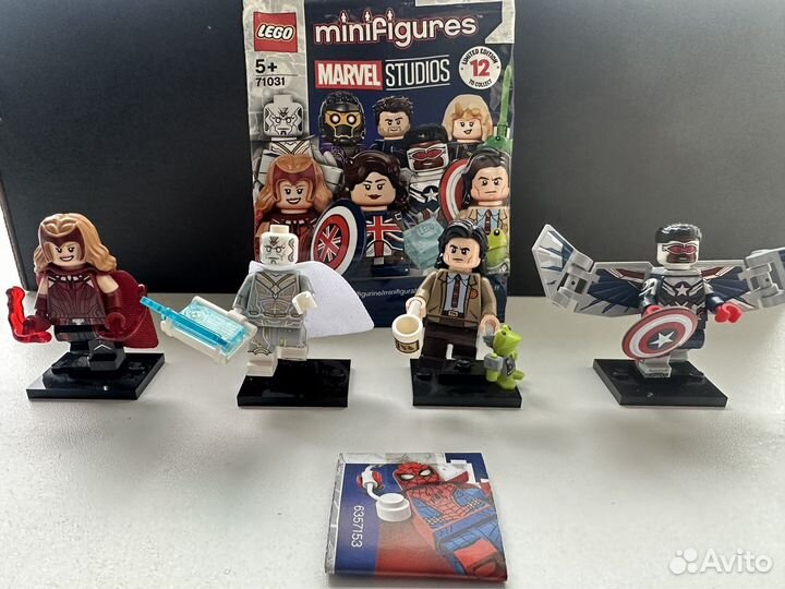 Lego minifigures marvel studios