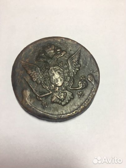 Монета Екатерины Великой