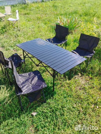 Стол и 4 стула туристические
