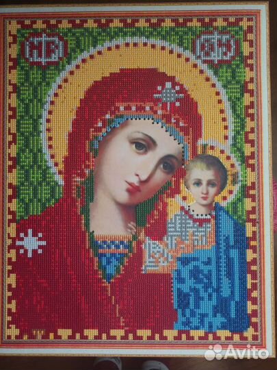 Божественная красота, алмазная мозаика