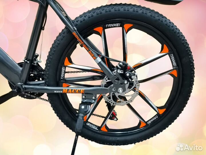 Велосипед на литых дисках 24 дюйма для подростков