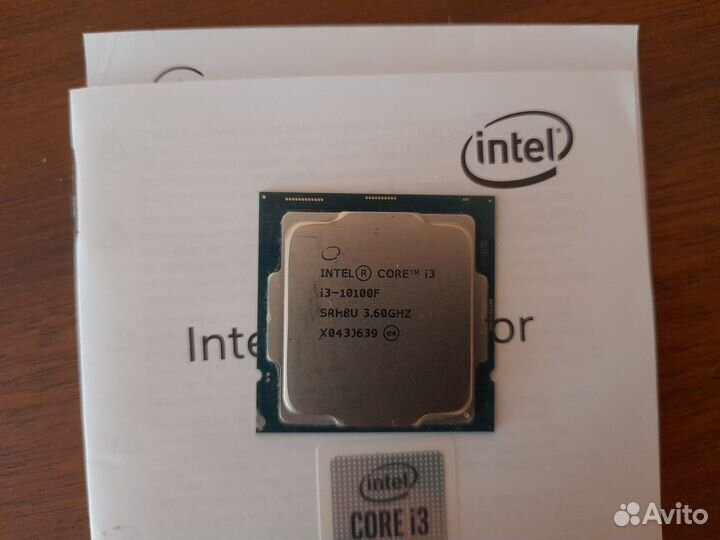 Процессор Intel Core I3 10100f (box)