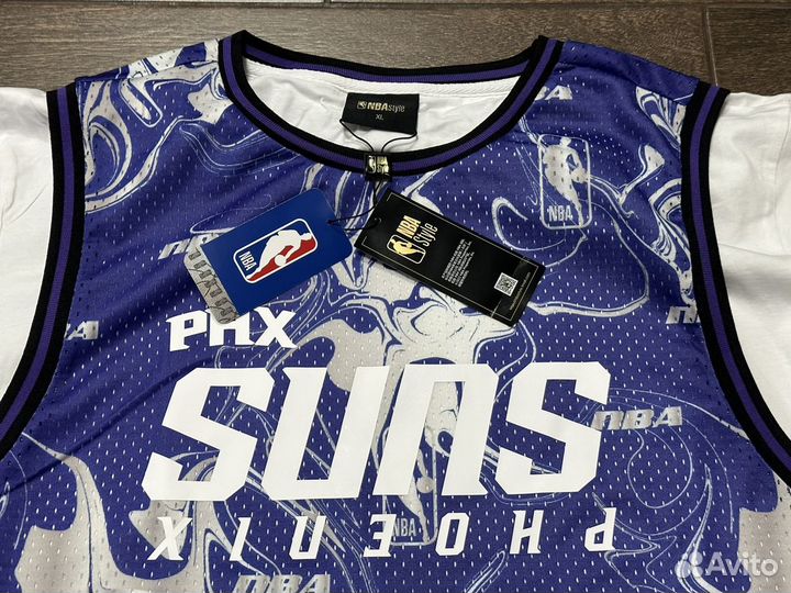 Футболка и шорты NBA Style Phoenix Suns XL