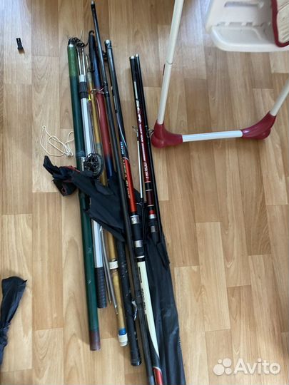 Удочки,спининги,катушки