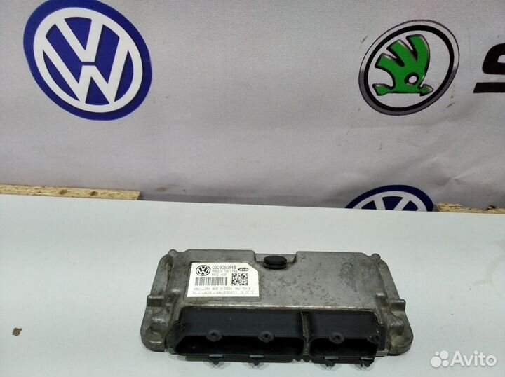 Блок управления двигателем VW polo 1.6