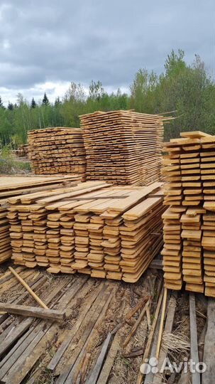 Доска заборная 2х - 3х метровая