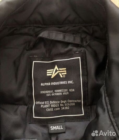 Бомбер alpha industries