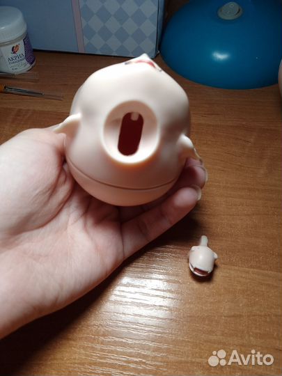 Голова куклы bjd 1/4 рекаст