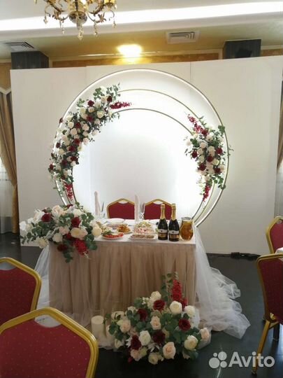 Оформление свадеб и торжеств