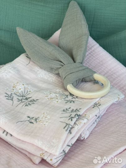 Муслиновый набор для новорождённого