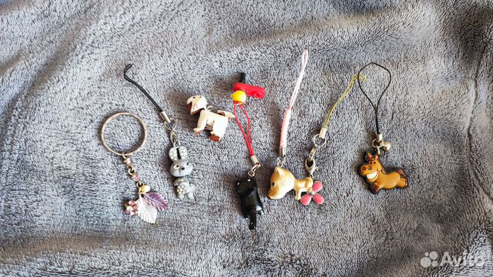 Брелоки на телефон (пакетом)