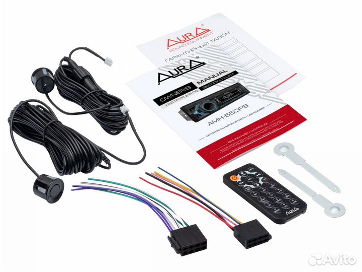 Aura AMH-550PS USB-ресивер, 4x51w, USB FM/AUX/BT