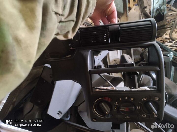 Блок управления печкой opel astra f