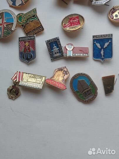 Значки города СССР