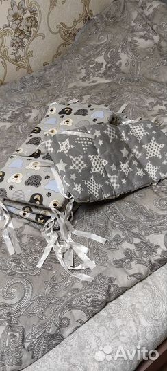 Бортики в детскую кроватку бу