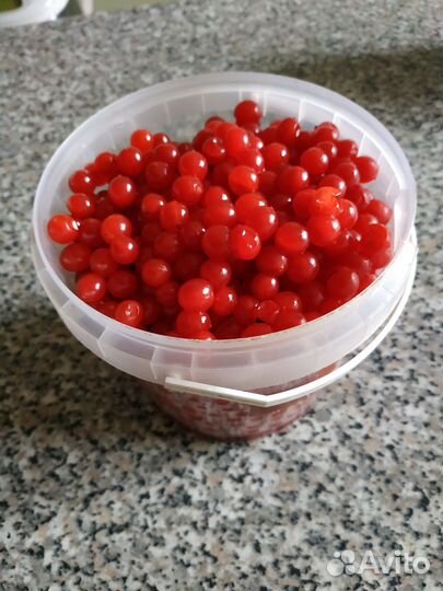 Калина 0,250 л перетертая с сахар без косточ и обо