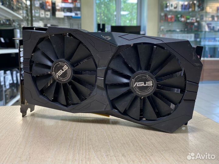 Видеокарта asus ROG Strix Radeon RX 570 Gaming 4GB