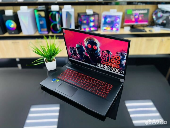 Игровой ноутбук MSI 17/Intel i5-11260H/RTX 2050