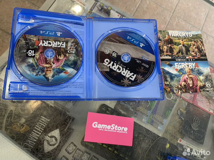 Farcry 5 + Farcry 4 PS4