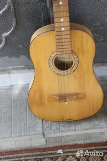 Гитара 6 стр. старая б/у СССР