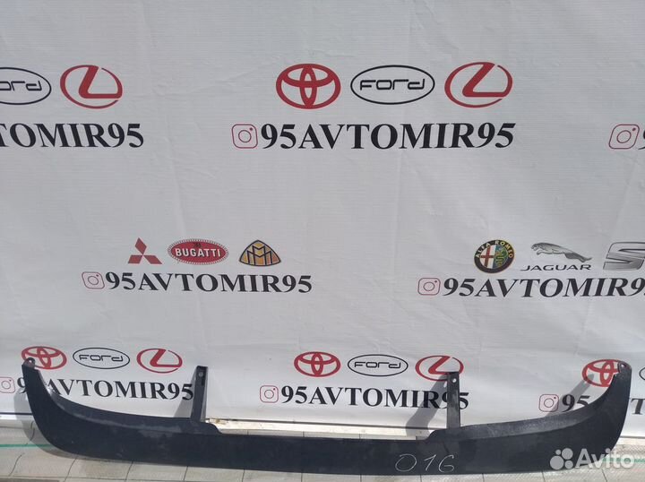 Юбка бампера Mercedes B-classe 2014-2018