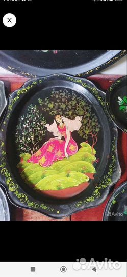 Подносы жостово СССР