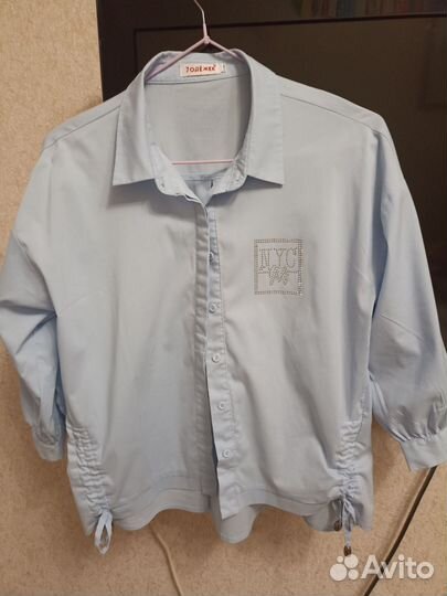 Блузка школьная для девочки р 146 152