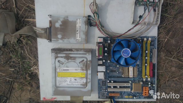 Начинка для стационарного пк б/у рабочая комплект