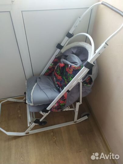 Коляска санки