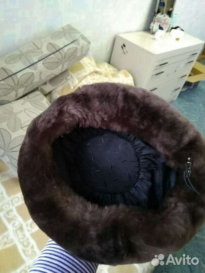 Зимняя шапка меховая