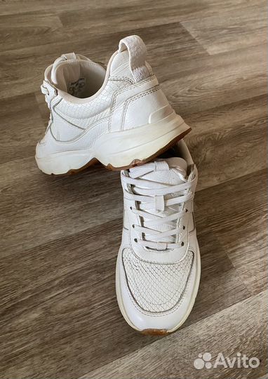 Кроссовки кожаные Zara 39 р