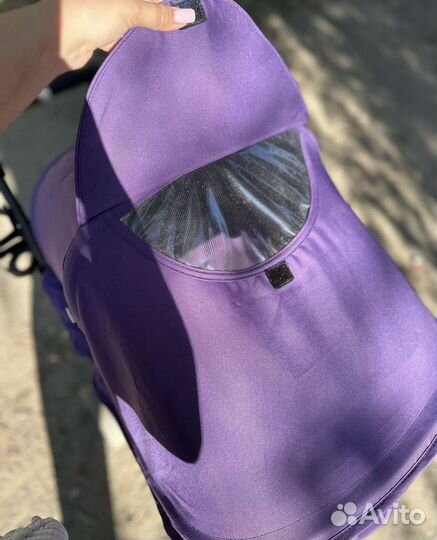 Прогулочная коляска babyton comfort purple