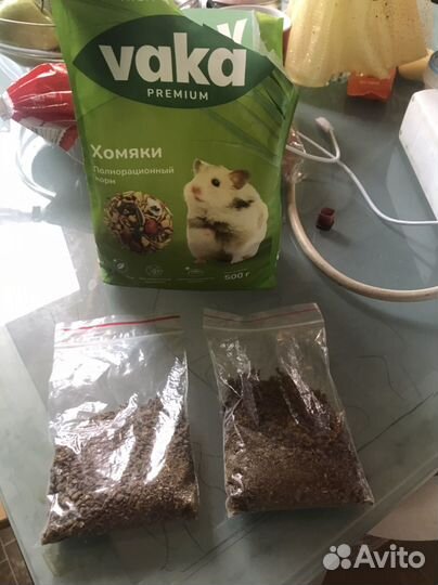 Корм для хомяков