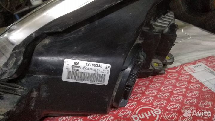 Фара правая оpel корса d 2008